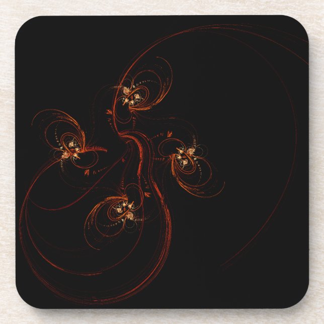 Le Dessous de verre de liège de l'art Abstrait som (Devant)