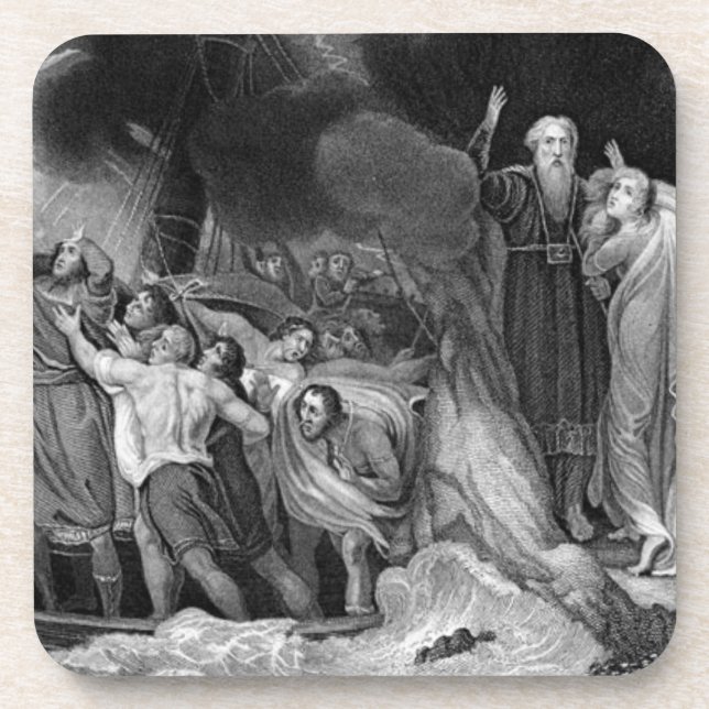 Le Dessous de verre du liège tempest (Devant)