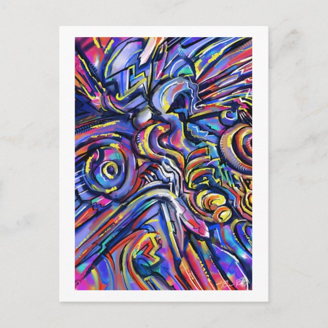 Le destin de votre destin— Carte postale art numér (Devant)