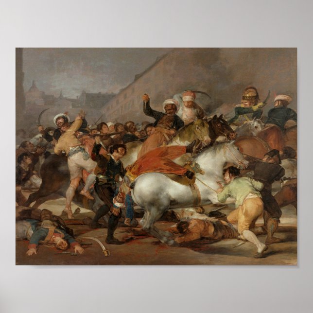 Le deuxième mai 1808 par Goya - Poster (Devant)