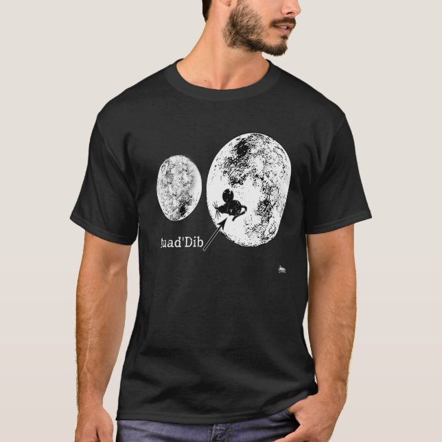 Le deuxième T-shirts de lune (Devant)