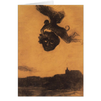 Le diable d'Odilon Redon- prennent une tête dans