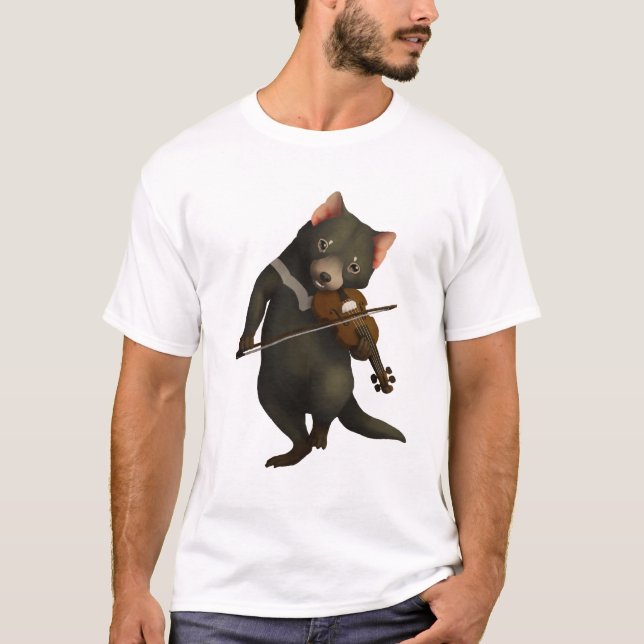 Le diable est descendu au T-shirt de la Géorgie (Devant)