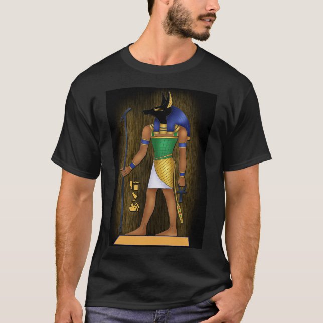 Le dieu égyptien Anubis T-Shirt (Devant)