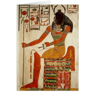 Le dieu, Khepri, de la tombe de Nefertari