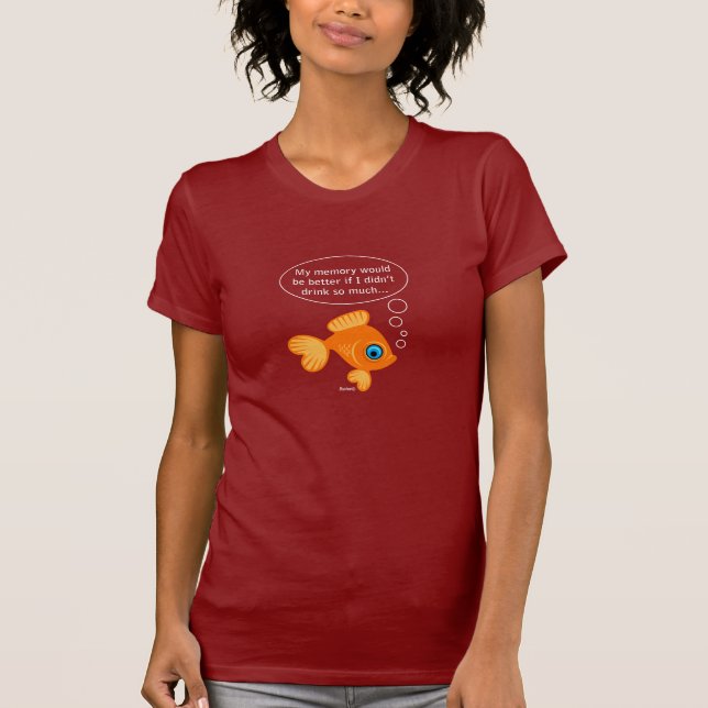 "Le dilemme de mémoire T-shirt de poissons" dans (Devant)