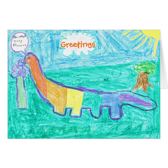 Le dinosaure mâchent (Devant horizontal)