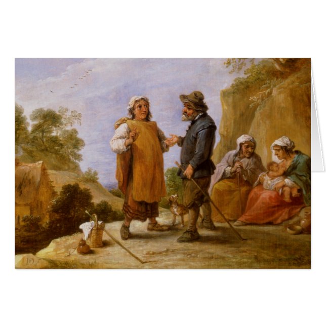 Le diseur de bonne aventure (Devant horizontal)