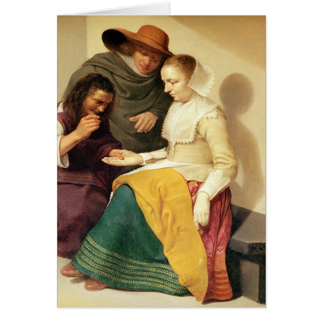 Le diseur de bonne aventure, 1631 (Devant)