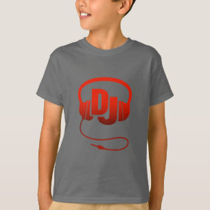 Le DJ rouge badine le T-shirt