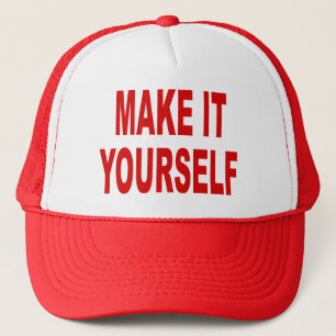 Le do-it-yourself lui font vous-même la casquette