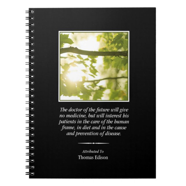 Le docteur du futur carnet de chiropractie (Devant)