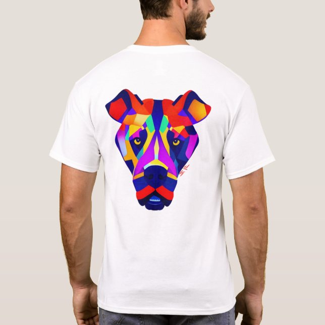 le dos du T-shirt blanc d'Alexander's Dog (Dos)