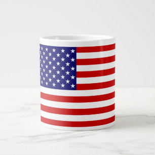 Le drapeau américain Jumbo Mug cn