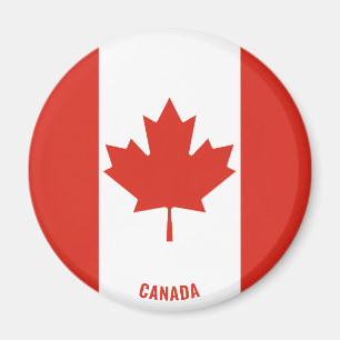 Le drapeau du Canada charmant aimant patriotique