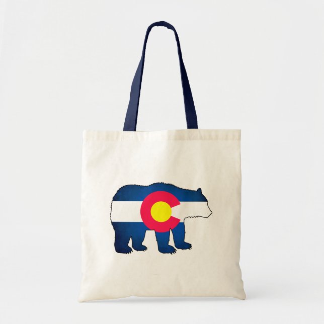 Le drapeau du Colorado porte un sac fourre-tout ré (Devant)