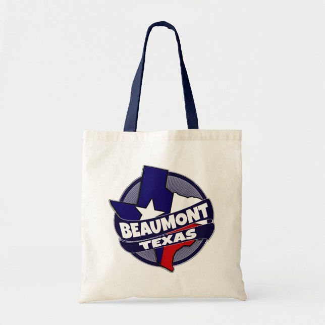 Le drapeau du Texas de Beaumont a éclaté sac fourr (Devant)