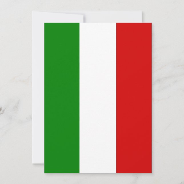 Le drapeau italien (Devant)