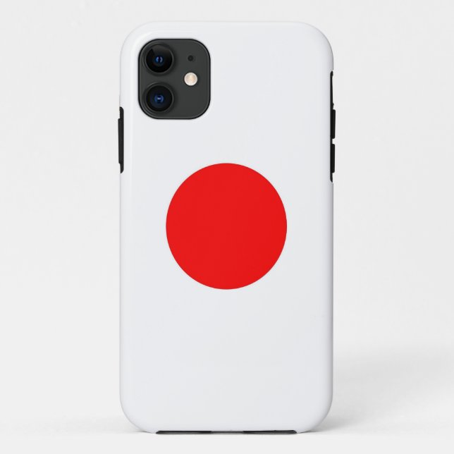 Le drapeau japonais sur le Coque iphone (Dos)