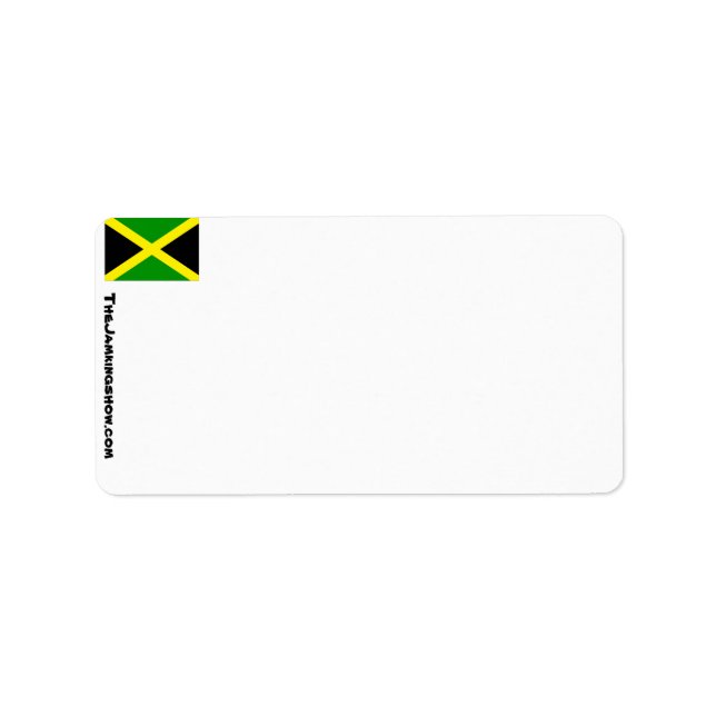 Le Étiquette de adresse du Jamkingshow (Devant)