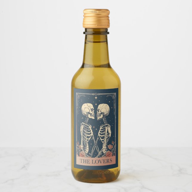 Le Étiquette Lovers Tarot Food and Beverage Set (Devant)