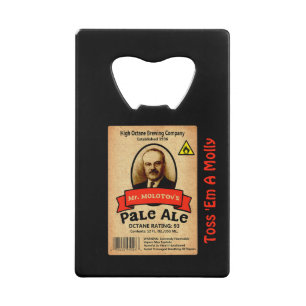 Le Étiquette Pale Ale de M. Molotov