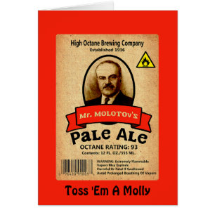Le Étiquette Pale Ale de M. Molotov