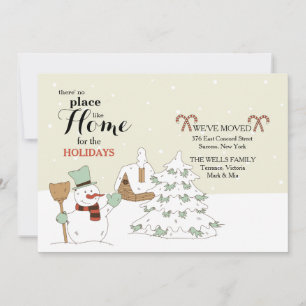 Le Faire-part de déménagement de Snowman