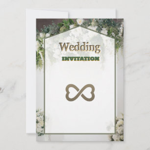 Le Faire-part de mariage Royal Floral Art