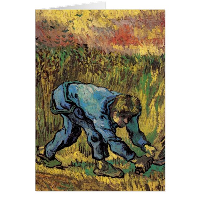 Le Faucheur à la faux de Vincent van Gogh (Devant)