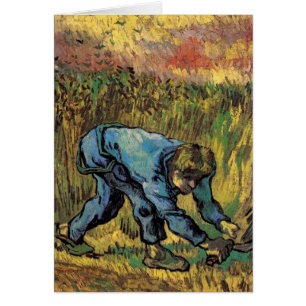 Le Faucheur avec la faucille par Vincent van Gogh
