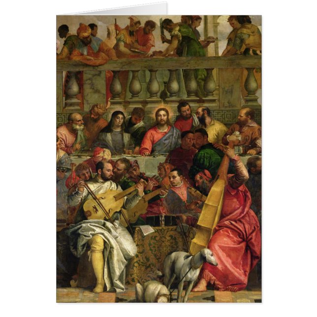 Le festin de mariage chez Cana (Devant)