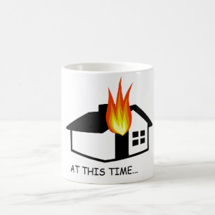 Le feu classent la tasse