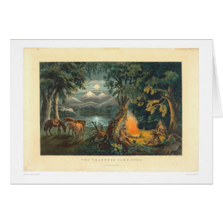 Le feu de camp 1866 (1779A) du trappeur