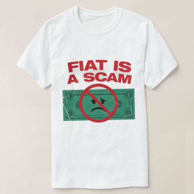 LE FIAT EST UNE ARNAQUE - T-Shirt pour hommes Bitc (Design devant)