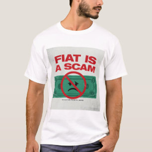 LE FIAT EST UNE ARNAQUE - T-Shirt pour hommes Bitc