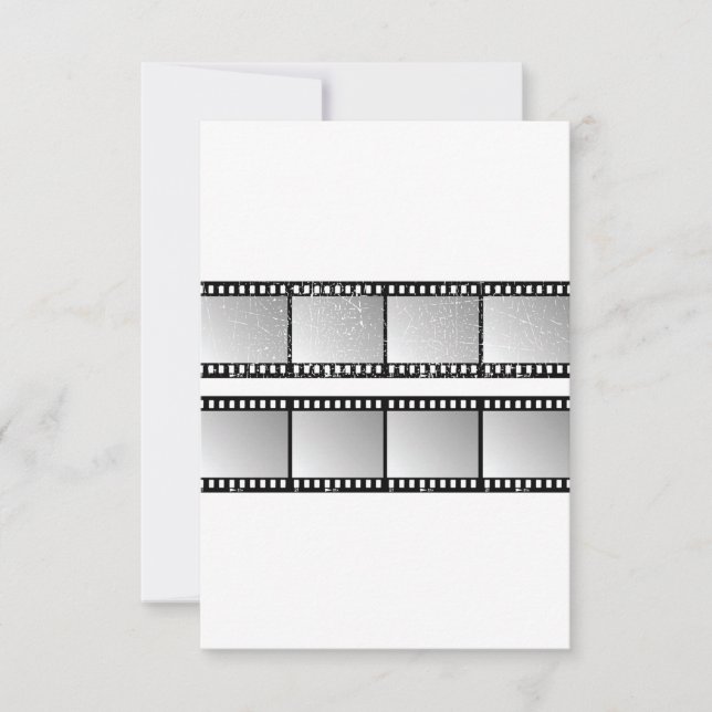 Le film dépouille des invitations (Devant)