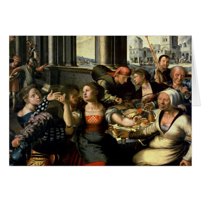 Le fils prodigue, 1536 (Devant horizontal)