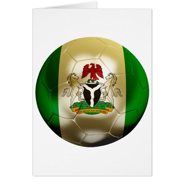 Le football du Nigéria (Devant)