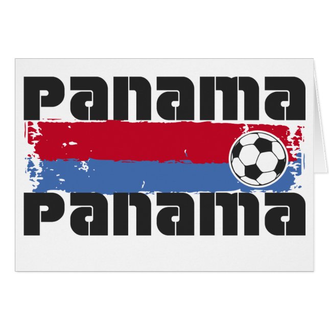 Le football du Panama (Devant horizontal)