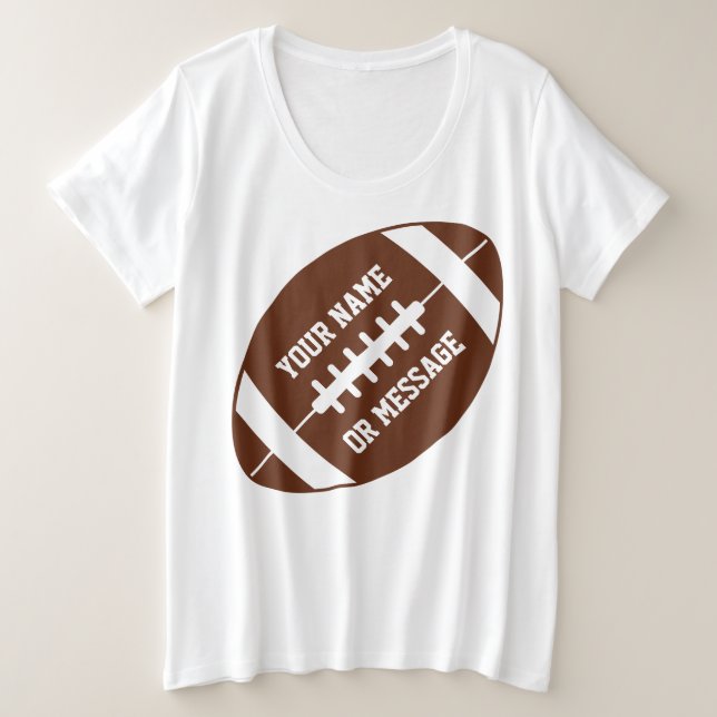 Le football mignon personnalisé (Design devant)