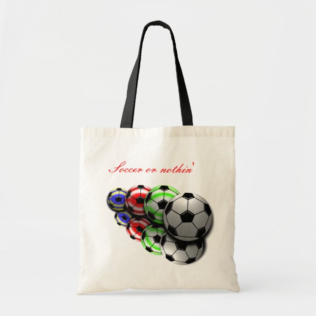 Le football ou rien sac (Devant)