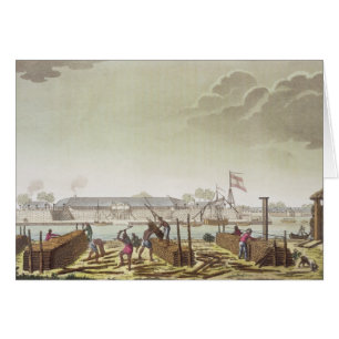 Le fort à Batavia avec les enregistreurs