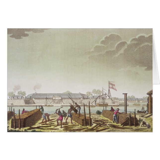 Le fort à Batavia avec les enregistreurs (Devant horizontal)