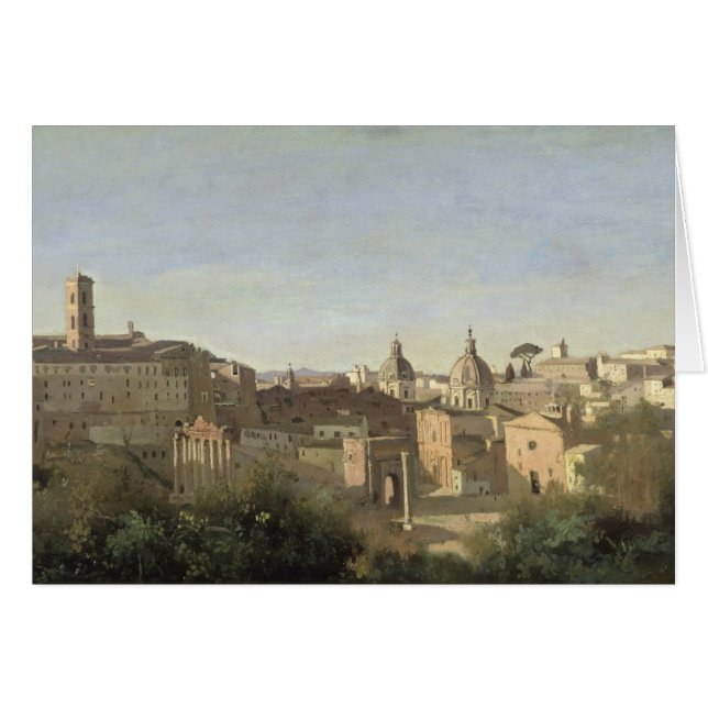 Le forum vu des jardins de Farnese (Devant horizontal)