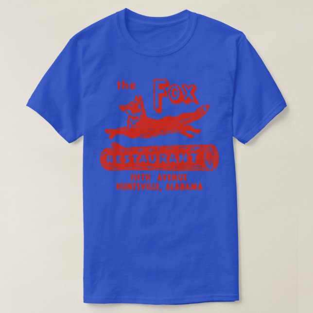 Le Fox Restaurant TShirt (Design devant)