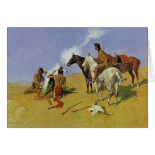 Le ~ Frederic Remington de signal fumigène