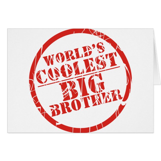 Le frère le plus frais du monde (Devant horizontal)