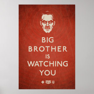 Le frère vous observe affiche de propagande