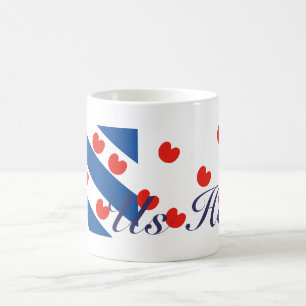 Le Frisian nous marquent tasse de Heit